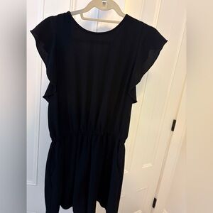 Aritzia Wilfred black romper